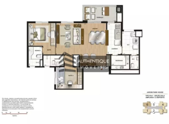 Imagem Apartamento com 2 Quartos à Venda, 91 m² em Bairro Jardim - Santo André Imagem Apartamento com 2 Quartos à Venda, 91 m² em Bairro Jardim - Santo André
