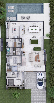 Imagem Casa com 5 Quartos à Venda, 426 m² em Xangri-lá Imagem Casa com 5 Quartos à Venda, 426 m² em Xangri-lá