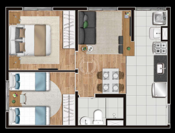 Imagem Apartamento com 2 Quartos à Venda, 40 m² em Campo Limpo - São Paulo Imagem Apartamento com 2 Quartos à Venda, 40 m² em Campo Limpo - São Paulo