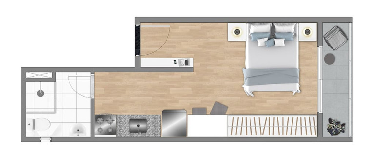 Imagem Apartamento com 1 Quarto à Venda, 36 m² em Vila Buarque - São Paulo Imagem Apartamento com 1 Quarto à Venda, 36 m² em Vila Buarque - São Paulo