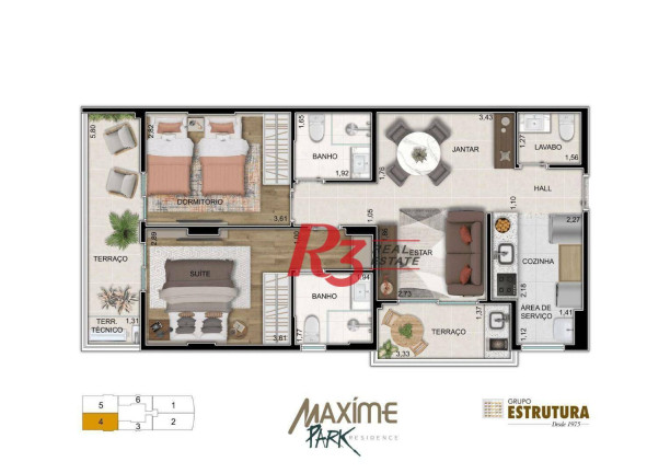 Imagem Apartamento com 1 Quarto à Venda, 44 m² em Ponta Da Praia - Santos Imagem Apartamento com 1 Quarto à Venda, 44 m² em Ponta Da Praia - Santos