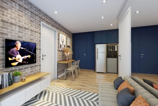 Imagem Apartamento com 2 Quartos à Venda, 40 m² em Vila Firmiano Pinto - São Paulo