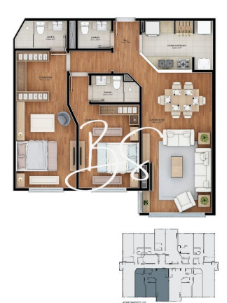 Imagem Apartamento com 2 Quartos à Venda, 77 m² em Floresta - Gramado Imagem Apartamento com 2 Quartos à Venda, 77 m² em Floresta - Gramado