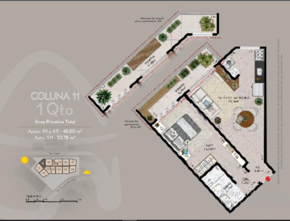 Imagem Apartamento com 1 Quarto à Venda, 48 m² em Agriões - Teresópolis Imagem Apartamento com 1 Quarto à Venda, 48 m² em Agriões - Teresópolis