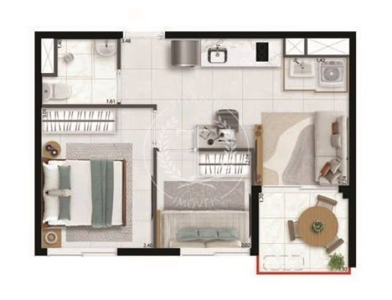 Imagem Apartamento com 2 Quartos à Venda, 34 m² em Perdizes - São Paulo Imagem Apartamento com 2 Quartos à Venda, 34 m² em Perdizes - São Paulo