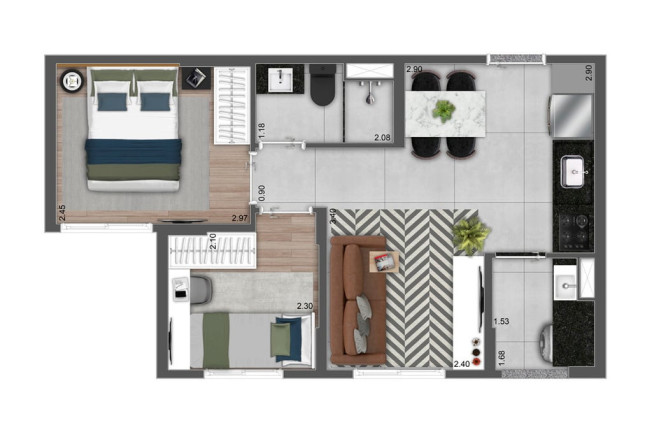 Imagem Apartamento com 2 Quartos à Venda, 38 m² em Freguesia Do ó - São Paulo Imagem Apartamento com 2 Quartos à Venda, 38 m² em Freguesia Do ó - São Paulo