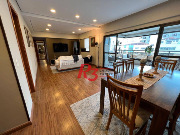Apartamento com 3 Quartos à Venda, 125 m² em Ponta Da Praia - Santos