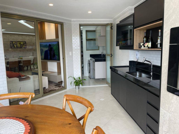 Imagem Apartamento com 3 Quartos à Venda, 152 m² em Canto Do Forte - Praia Grande