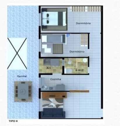 Imagem Apartamento com 2 Quartos à Venda, em Parada Xv De Novembro - São Paulo Imagem Apartamento com 2 Quartos à Venda, em Parada Xv De Novembro - São Paulo