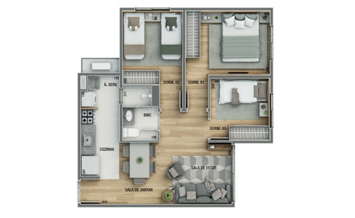 Imagem Imóvel com 3 Quartos à Venda, 55 m² em Jardim Nossa Senhora Da Penha - Hortolândia Imagem Imóvel com 3 Quartos à Venda, 55 m² em Jardim Nossa Senhora Da Penha - Hortolândia
