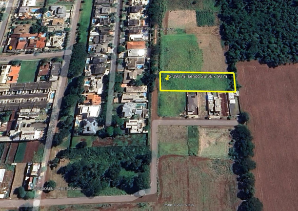 Terreno à Venda, 2.390 m² em Parte Norte Do Patrimônio Municipal - Foz Do Iguaçu