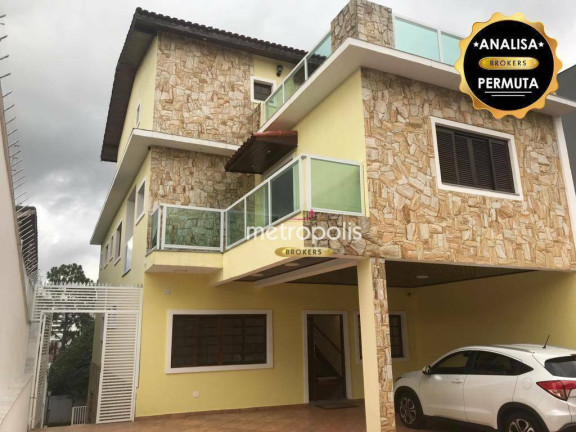 Sobrado com 4 Quartos à Venda ou Locação, 480 m² em Cerâmica - São Caetano Do Sul