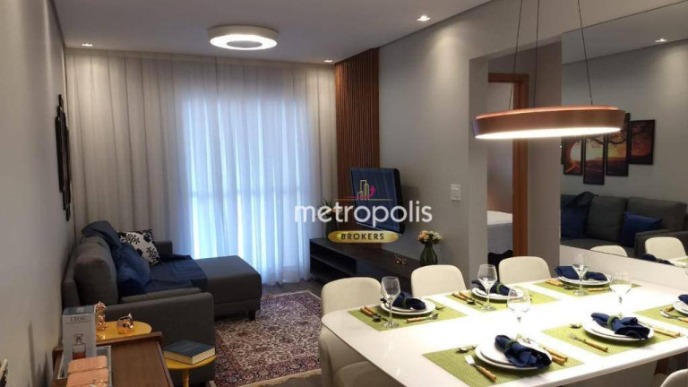 Imagem Apartamento com 2 Quartos à Venda, 65 m² em Campestre - Santo André
