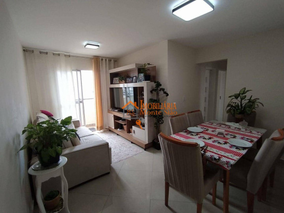 Apartamento com 3 Quartos à Venda, 61 m² em Picanco - Guarulhos