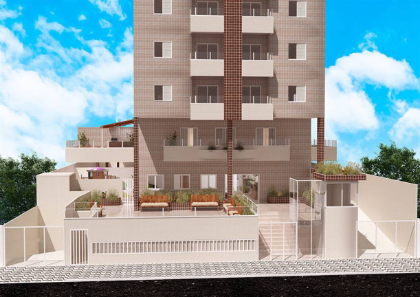 Imagem Apartamento com 2 Quartos à Venda, 52 m² em Caiçara - Praia Grande