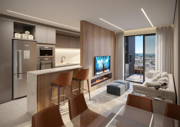 Imagem Apartamento com 2 Quartos à Venda, 73 m² em Cabral - Curitiba