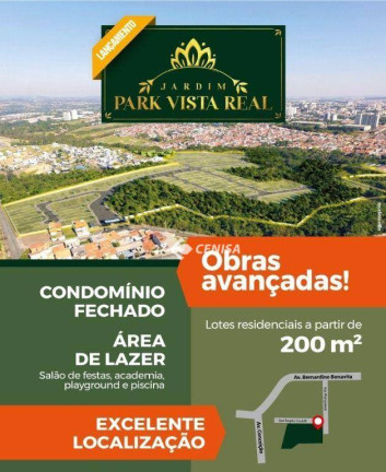 Imagem Terreno à Venda, 300 m² em Condomínio Park Vista Real - Indaiatuba Imagem Terreno à Venda, 300 m² em Condomínio Park Vista Real - Indaiatuba