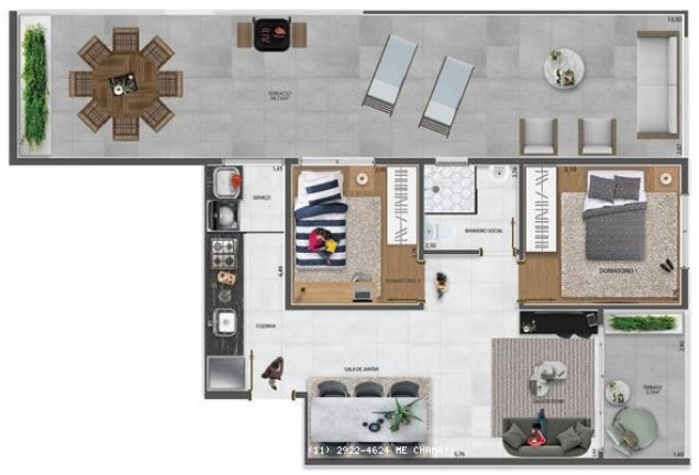 Imagem Apartamento com 1 Quarto à Venda, 36 m² em Vila Carrão - São Paulo Imagem Apartamento com 1 Quarto à Venda, 36 m² em Vila Carrão - São Paulo
