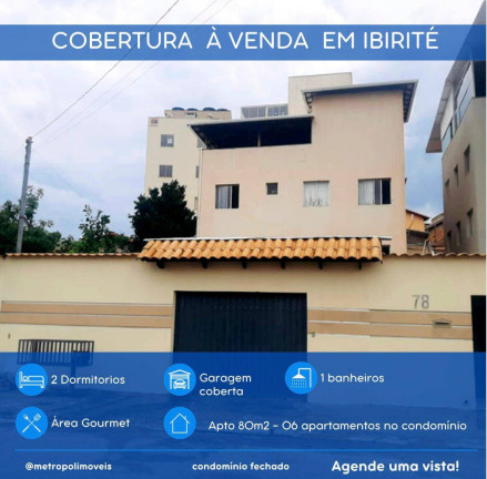 Imagem Apartamento com 2 Quartos à Venda, 78 m² em Jardim Das Flores - Ibirité