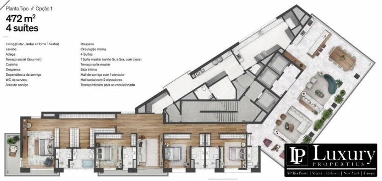 Imagem Apartamento com 4 Quartos à Venda, 472 m² em Itaim Bibi - São Paulo