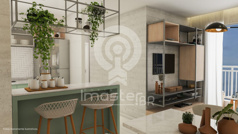 Imagem Apartamento com 2 Quartos à Venda, 50 m² em José De Alencar - Fortaleza