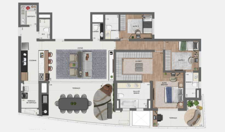 Imagem Apartamento com 3 Quartos à Venda, 111 m² em Jardim Das Acácias - São Paulo Imagem Apartamento com 3 Quartos à Venda, 111 m² em Jardim Das Acácias - São Paulo