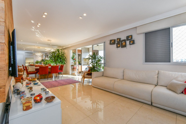 Imagem Apartamento com 3 Quartos à Venda, 121 m² em Jardim Caravelas - São Paulo