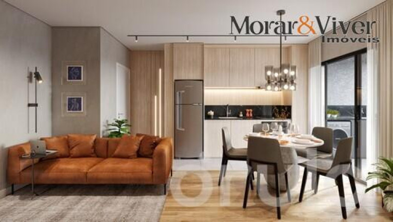 Imagem Apartamento com 1 Quarto à Venda, 34 m² em Novo Mundo - Curitiba