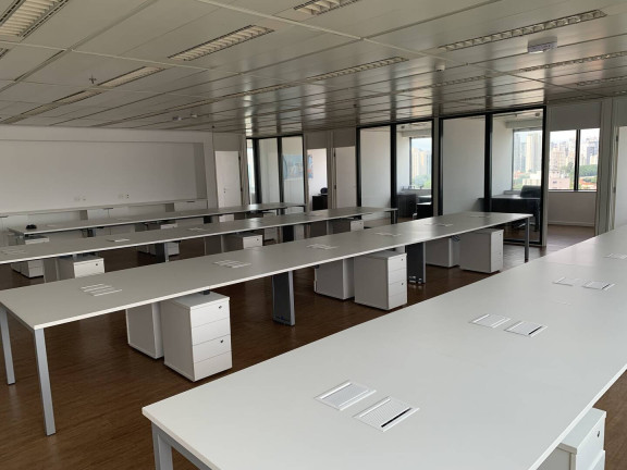 Imagem Sala Comercial para Alugar, 589 m² em Cidade Monções - São Paulo