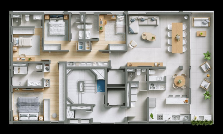 Imagem Apartamento com 4 Quartos à Venda, 217 m² em Vila Olímpia - São Paulo