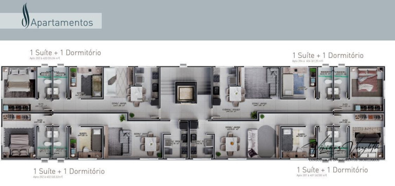 Imagem Apartamento com 3 Quartos à Venda, 81 m² em Nações - Balneário Camboriú Imagem Apartamento com 3 Quartos à Venda, 81 m² em Nações - Balneário Camboriú
