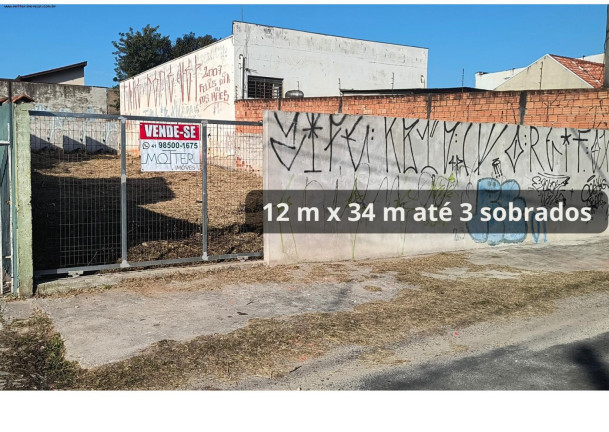 Terreno à Venda, 408 m² em São Braz - Curitiba