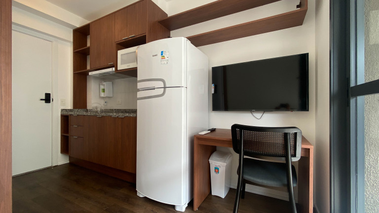 Imagem Apartamento com 1 Quarto para Alugar, 21 m² em Jardim Paulistano - São Paulo