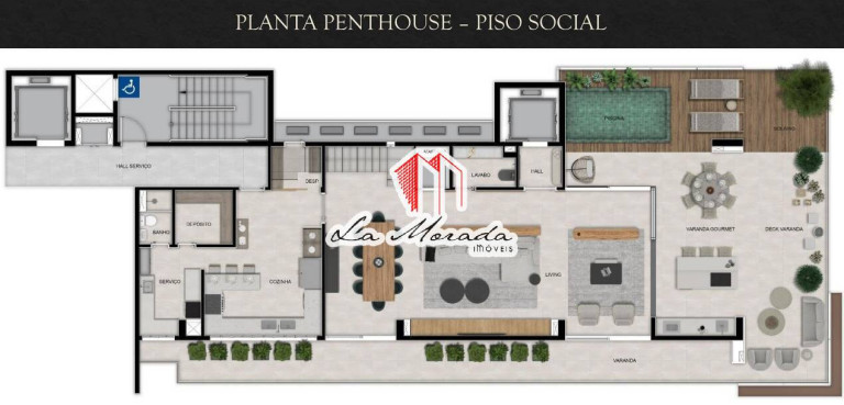 Imagem Apartamento com 3 Quartos à Venda, 253 m² em Adrianópolis - Manaus