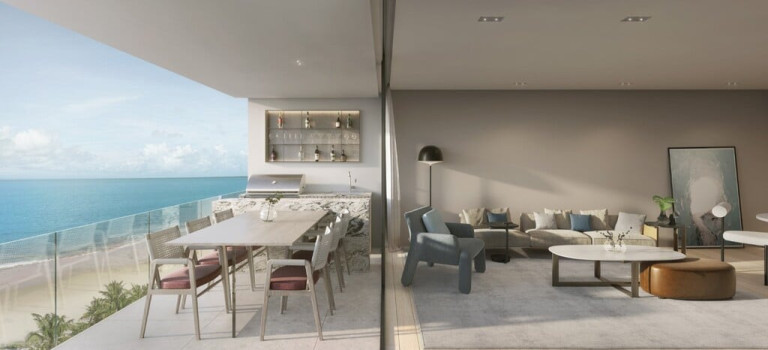 Imagem Apartamento com 1 Quarto à Venda, 80 m² em Ponta De Campina - Cabedelo