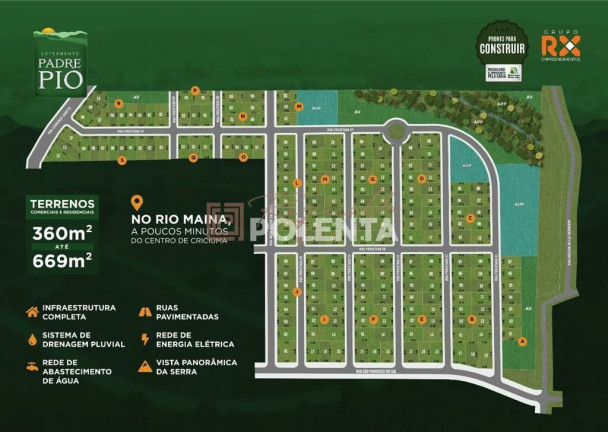 Imagem Terreno à Venda, 450 m² em Vila Floresta Ii - Criciúma