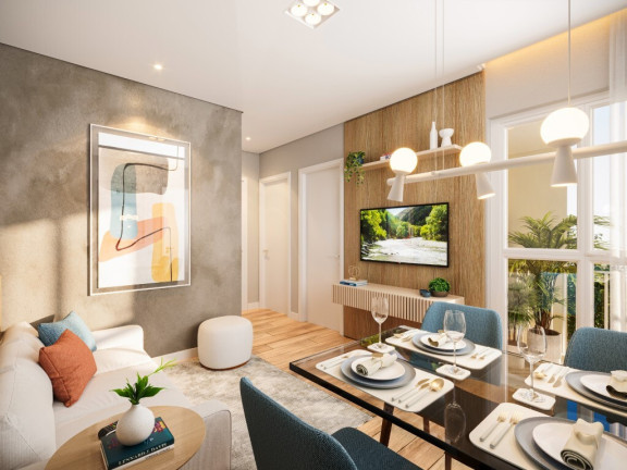 Imagem Apartamento com 2 Quartos à Venda, 46 m² em Campo Largo Da Roseira - São José Dos Pinhais