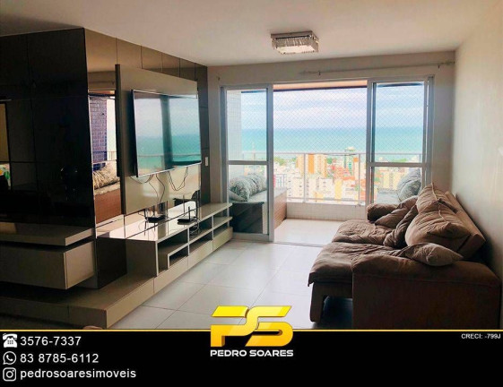 Imagem Apartamento com 3 Quartos à Venda, 117 m² em Tambaú - João Pessoa Imagem Apartamento com 3 Quartos à Venda, 117 m² em Tambaú - João Pessoa