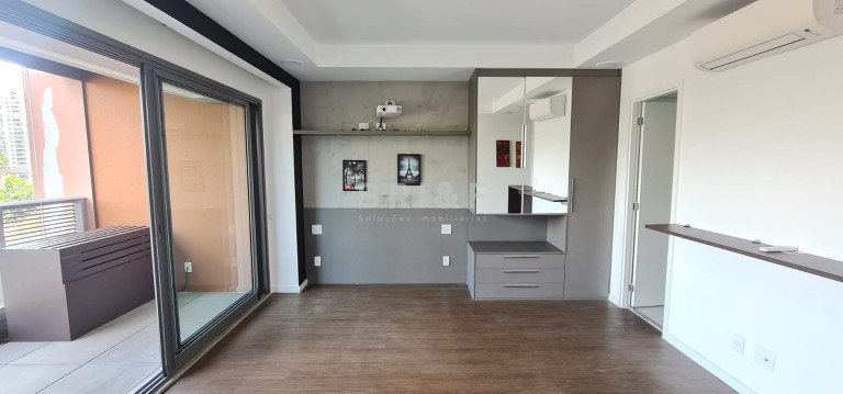 Imagem Apartamento com 1 Quarto para Alugar, 40 m² em Brooklin Paulista - São Paulo Imagem Apartamento com 1 Quarto para Alugar, 40 m² em Brooklin Paulista - São Paulo