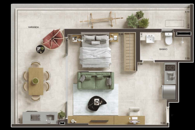 Imagem Imóvel com 1 Quarto à Venda, 67 m² em Copacabana - Rio De Janeiro Imagem Imóvel com 1 Quarto à Venda, 67 m² em Copacabana - Rio De Janeiro