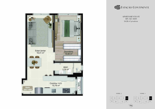 Imagem Imóvel com 1 Quarto à Venda, 47 m² em Campinas Imagem Imóvel com 1 Quarto à Venda, 47 m² em Campinas