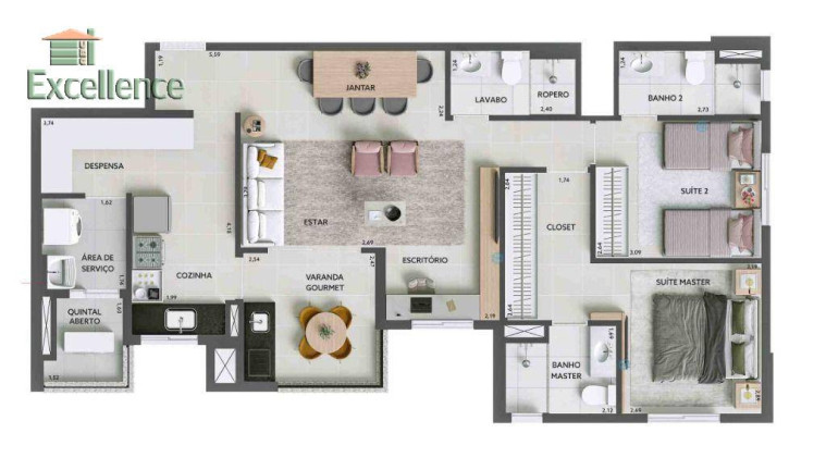 Imagem Apartamento com 2 Quartos à Venda, 79 m² em Campestre - Santo André Imagem Apartamento com 2 Quartos à Venda, 79 m² em Campestre - Santo André