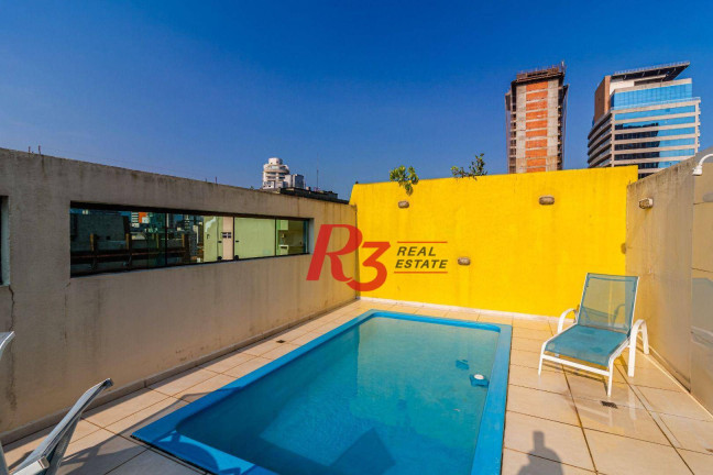 Imagem Cobertura com 4 Quartos à Venda, 331 m² em Gonzaga - Santos Imagem Cobertura com 4 Quartos à Venda, 331 m² em Gonzaga - Santos