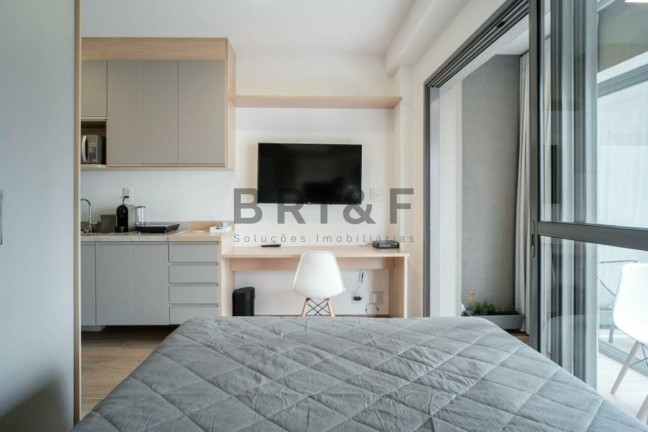 Imagem Apartamento com 1 Quarto à Venda, 33 m² em Moema - São Paulo Imagem Apartamento com 1 Quarto à Venda, 33 m² em Moema - São Paulo