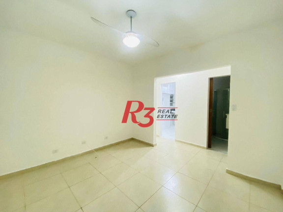 Imagem Apartamento com 1 Quarto para Alugar, 40 m² em Embaré - Santos Imagem Apartamento com 1 Quarto para Alugar, 40 m² em Embaré - Santos
