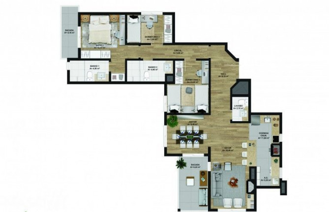 Imagem Apartamento com 1 Quarto à Venda, 4.748 m² em Bavária - Gramado Imagem Apartamento com 1 Quarto à Venda, 4.748 m² em Bavária - Gramado