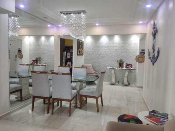 Imagem Apartamento com 3 Quartos à Venda, 112 m² em Canto Do Forte - Praia Grande