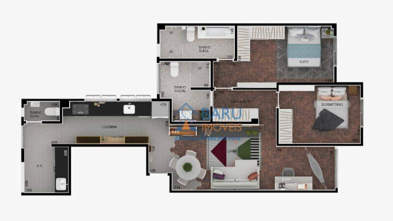 Imagem Apartamento com 2 Quartos à Venda, 83 m² em Pinheiros - São Paulo Imagem Apartamento com 2 Quartos à Venda, 83 m² em Pinheiros - São Paulo