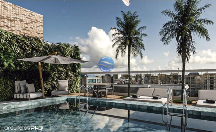 Imagem Apartamento com 2 Quartos à Venda, 82 m² em Aparecida - Santos