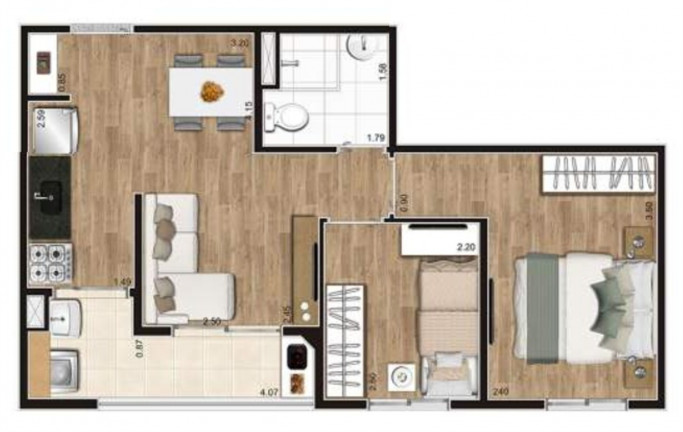Imagem Imóvel com 2 Quartos à Venda, 43 m² em Vila Itapegica - Guarulhos Imagem Imóvel com 2 Quartos à Venda, 43 m² em Vila Itapegica - Guarulhos